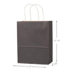 Hallmark 10.7" 12-Pack Assorted Kraft Paper Gift Bags 11 Hallmark 10.7" 12-Pack Assorted Kraft Paper Gift Bags -Hallmark Store 10.7 Prints and Solids 12Pack Assorted Gift Bags 5EGB6051 03
