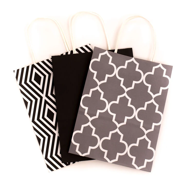 Hallmark 10.7" 12-Pack Assorted Kraft Paper Gift Bags 9 Hallmark 10.7" 12-Pack Assorted Kraft Paper Gift Bags - Image 7