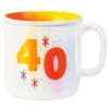 Hallmark 40 Mug, 16 Oz. 1 Hallmark 40 Mug, 16 Oz. -Hallmark Store 40 Ceramic Mug 1BID1069 01