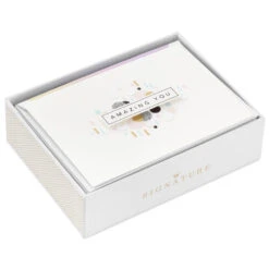 Hallmark Amazing You Boxed Blank Note Cards Multipack, Pack Of 8 10 Hallmark Amazing You Boxed Blank Note Cards Multipack, Pack Of 8 -Hallmark Store Amazing You Boxed Blank Note Cards Multipack 1CNT2201 04