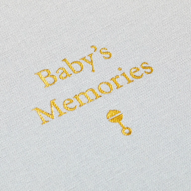 Hallmark Baby's Memories Gray Memory Box 5 Hallmark Baby's Memories Gray Memory Box - Image 3