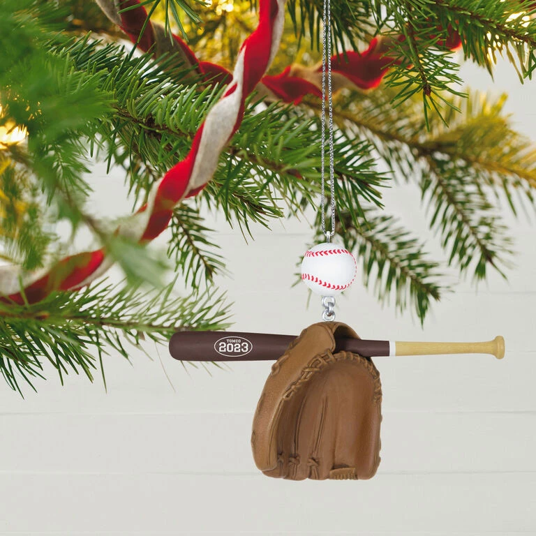 Hallmark Baseball Star 2023 Ornament 4 Hallmark Baseball Star 2023 Ornament - Image 2