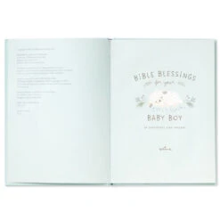 Hallmark Bible Blessings For Your Baby Boy Book -Hallmark Store Bible Blessings for Your Baby Boy Book 1BOK1473 03
