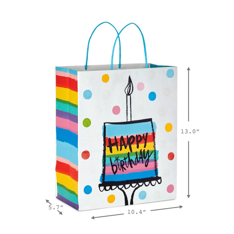Hallmark Birthday Cheer 8-Pack Assorted Gift Bags 5 Hallmark Birthday Cheer 8-Pack Assorted Gift Bags - Image 3
