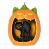 Hallmark Happy Halloween! Ornament -Hallmark Store Black Cat Pumpkin Diorama Keepsake Ornament 1799QFO5311 01