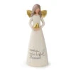 Blossom Bucket Awake Grateful Blessed Angel Figurine, 8" -Hallmark Store Blossom Bucket Awake Grateful Blessed Figurine 226613064 01