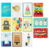Hallmark Bright And Happy Assorted Birthday Cards, Box Of 12 -Hallmark Store Bright and Happy Assorted Birthday Cards Bulk Pack 5EDX1019 01