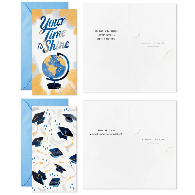 Hallmark Festive Grad Wishes Graduation Cards Assortment, Pack Of 36 5 Hallmark Festive Grad Wishes Graduation Cards Assortment, Pack Of 36 - Image 3