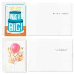 Hallmark Colorful Classic Boxed All-Occasion Cards Assortment, Pack Of 12 -Hallmark Store Celebrate Assorted Boxed AllOccasion Cards 3EDX1204 03