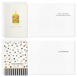 Hallmark Colorful Classic Boxed All-Occasion Cards Assortment, Pack Of 12 -Hallmark Store Celebrate Assorted Boxed AllOccasion Cards 3EDX1204 05