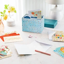 Hallmark Cheerful Celebrations Boxed All-Occasion Cards Assortment, Pack Of 100 -Hallmark Store Cheerful Celebrations Boxed AllOccasion Cards 5EBN1069 06
