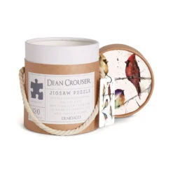 Demdaco Birds 120-Piece Puzzle 7 Demdaco Birds 120-Piece Puzzle -Hallmark Store Colorful Birds Jigsaw Puzzle in Canister 1004610122 03
