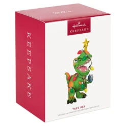 Hallmark Tree Rex Ornament -Hallmark Store Dinosaur in Christmas Lights Keepsake Ornament 1799QGO2779 04
