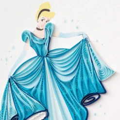 Hallmark Disney Princess Cinderella You Sparkle Quilled Paper Handmade Card 13 Hallmark Disney Princess Cinderella You Sparkle Quilled Paper Handmade Card -Hallmark Store Disney Cinderella Quilled Paper Handmade Card for Her 1299LAD2856 04