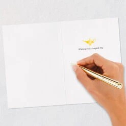 Hallmark Disney Princess Jasmine Magical Day Quilled Paper Handmade Card -Hallmark Store Disney Jasmine Quilled Paper Handmade Card for Her 1299LAD2857 06