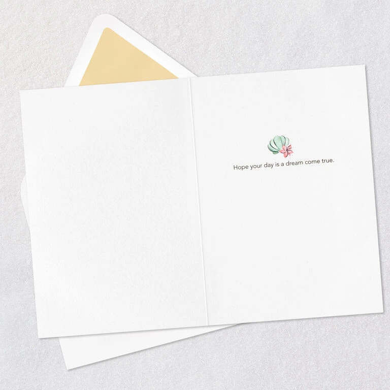 Hallmark Disney The Little Mermaid Ariel Happy Wish Quilled Paper Handmade Card 5 Hallmark Disney The Little Mermaid Ariel Happy Wish Quilled Paper Handmade Card - Image 3