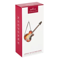 Hallmark Lookin' Out My Back Door Guitar Musical Ornament 11 Hallmark Lookin' Out My Back Door Guitar Musical Ornament -Hallmark Store Electric Guitar Keepsake Ornament 2099QGO2629 04