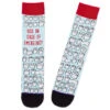 Hallmark Emergency Toilet Paper Funny Crew Socks -Hallmark Store Emergency Toilet Paper Funny Novelty Crew Socks 1SOX2079 01