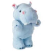 Hallmark Hug 'n' Sing Tootin' Hippo Singing Stuffed Animal With Motion, 10" -Hallmark Store Farting Hippo Musical Stuffed Animal With Motion 1PSB2193 01