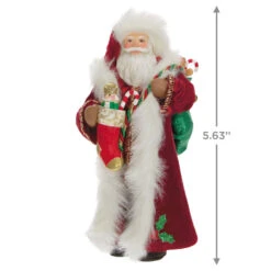 Hallmark Father Christmas Ornament -Hallmark Store Father Christmas With Toy Bag Keepsake Ornament 2499QXR8137 03