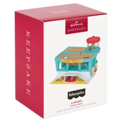 Hallmark Fisher-Price™ Airport Ornament 11 Hallmark Fisher-Price™ Airport Ornament -Hallmark Store Fisher Price Airport Keepsake Ornament 1999QXI7379 04