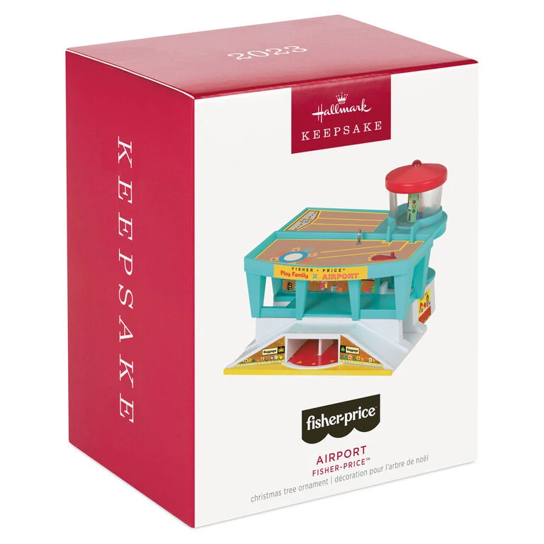 Hallmark Fisher-Price™ Airport Ornament 6 Hallmark Fisher-Price™ Airport Ornament - Image 4