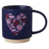 Hallmark Floral Heart Mug, 16 Oz. -Hallmark Store Floral Heart Ceramic Mug 1MUG3545 01