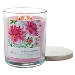 Hallmark Garden Blossom 3-Wick Jar Candle, 16 Oz. -Hallmark Store Garden Blossom 3Wick Jar Candle 1BGC1071 02