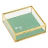 Hallmark The Love Of A Friend Glass Pet Memory Box, 5x5 2 Hallmark The Love Of A Friend Glass Pet Memory Box, 5x5 -Hallmark Store Glass and Metal Memory Keeper Box for Loss of Pet 1BMK1616 01