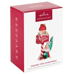 Hallmark Gnome For Christmas Ornament 11 Hallmark Gnome For Christmas Ornament -Hallmark Store Gnomes Mailing Letter to Santa Keepsake Ornament 1999QXR8109 04