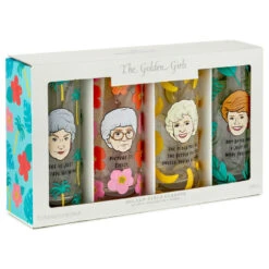 Hallmark The Golden Girls Glasses, Set Of 4 8 Hallmark The Golden Girls Glasses, Set Of 4 -Hallmark Store Golden Girls Drinking Glasses Set of 4 1GOL1049 03