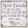 Good Friends Petite Pallet 8" Wood Quote Sign -Hallmark Store Good Friends Wood Quote Sign PET15408 01