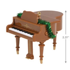 Hallmark O Holy Night Musical Ornament -Hallmark Store Grand Piano Musical Keepsake Ornament 2099QSM7849 03
