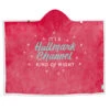 Hallmark Channel Kind Of Night Hooded Blanket, 50x70 1 Hallmark Channel Kind Of Night Hooded Blanket, 50x70 -Hallmark Store Hallmark Channel Kind of Night Red Hooded Blanket 1XKT3530 01
