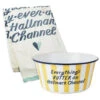 Hallmark Channel Everything's Butter Popcorn Bowl, 50 Oz. -Hallmark Store Hallmark Channel Popcorn Bowl and Blanket Gift Set 23HMKCHBOWLSPPS 01