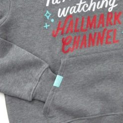 Hallmark Channel Rather Be Watching Sweatshirt Hoodie, X-Large -Hallmark Store Hallmark Channel Rather Be Watching Sweatshirt Hoodie 1XKT3552 03
