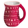 Hallmark Channel Knit Pattern Hand-Warming Mug, 20 Oz. -Hallmark Store Hallmark Channel Sweater Pattern HandWarming Mug 1XKT3518 01
