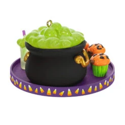 Hallmark Season's Treatings Halloween Party 2023 Ornament -Hallmark Store Halloween Treats Tray Keepsake Ornament 1799QFO5337 06