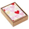 Hallmark Hearts Aplenty Assorted Blank Note Cards, Box Of 24 -Hallmark Store Hearts Aplenty Assorted Blank Note Cards 5STZ5126 01