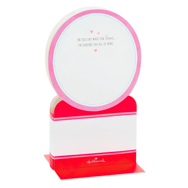 Hallmark All My Love Snow Globe Musical 3D Pop-Up Valentine's Day Card With Motion 4 Hallmark All My Love Snow Globe Musical 3D Pop-Up Valentine's Day Card With Motion - Image 2