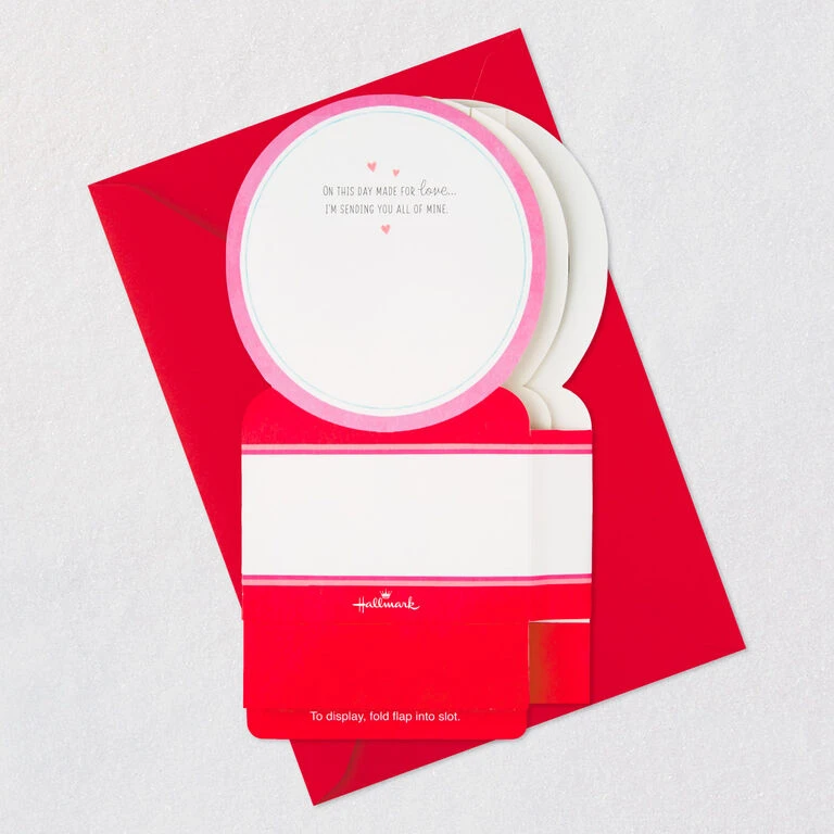 Hallmark All My Love Snow Globe Musical 3D Pop-Up Valentine's Day Card With Motion 9 Hallmark All My Love Snow Globe Musical 3D Pop-Up Valentine's Day Card With Motion - Image 7