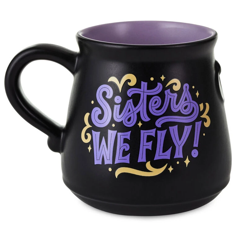 Hallmark Disney Hocus Pocus Sisters Color-Changing Mug, 16 Oz. 4 Hallmark Disney Hocus Pocus Sisters Color-Changing Mug, 16 Oz. - Image 2