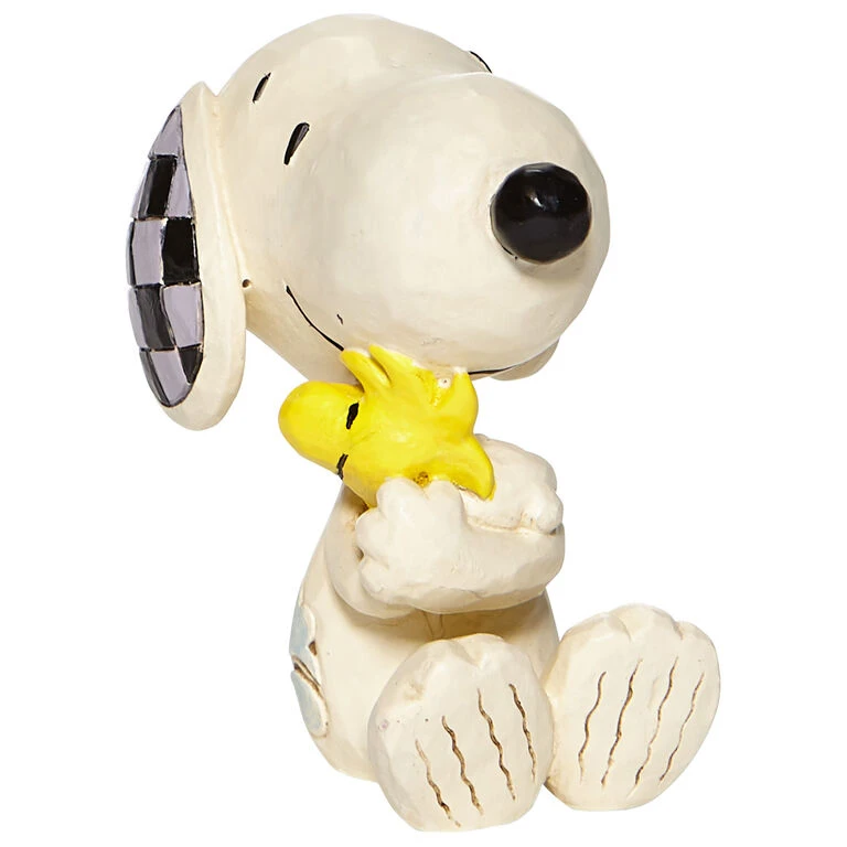 Enesco Jim Shore Peanuts Snoopy Hugging Woodstock Mini Figurine, 2.5" 3 Enesco Jim Shore Peanuts Snoopy Hugging Woodstock Mini Figurine, 2.5"