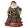 Enesco Jim Shore Collector Santa With Lantern Figurine, 14.02" -Hallmark Store Jim Shore Santa Claus Lantern French Horn Figurine 6012948 01