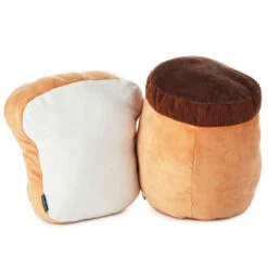 Hallmark Large Better Together Peanut Butter And Jelly Magnetic Plush, 12" -Hallmark Store Large Better Together Peanut Butter and Jelly Magnetic Plush 1KID1610 02