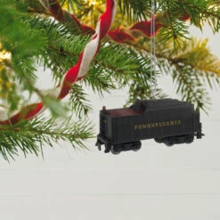 Hallmark Lionel® Pennsylvania K4 Tender Metal Ornament -Hallmark Store Lionel Trains Black Engine Keepsake Ornament 2199QXI6377 02
