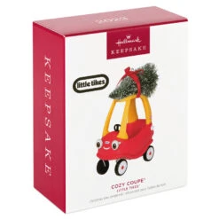 Hallmark Little Tikes® Cozy Coupe® Ornament -Hallmark Store Little Tikes Cozy Coupe Keepsake Ornament 1899QXI7439 04