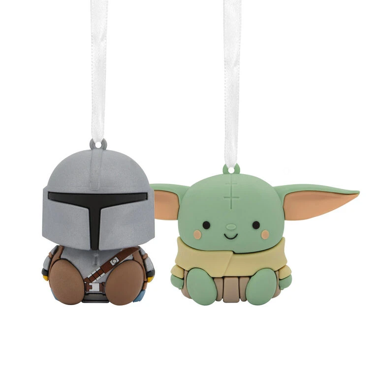 Better Together Star Wars: The Mandalorian™ And Grogu™ Magnetic Hallmark Ornaments, Set Of 2 3 Better Together Star Wars: The Mandalorian™ And Grogu™ Magnetic Hallmark Ornaments, Set Of 2