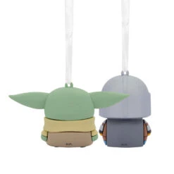 Better Together Star Wars: The Mandalorian™ And Grogu™ Magnetic Hallmark Ornaments, Set Of 2 11 Better Together Star Wars: The Mandalorian™ And Grogu™ Magnetic Hallmark Ornaments, Set Of 2 -Hallmark Store Mandalorian and Grogu Christmas Ornaments 3HCM2401 06