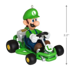 Hallmark Nintendo Mario Kart™ Luigi Ornament -Hallmark Store Mario Kart Luigi Keepsake Ornament 1899QXI6337 03